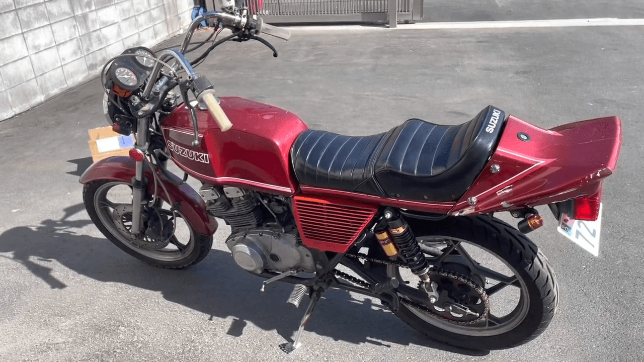 ザリ250 （ザリ】GSX250Eのレストアをじっくり見れるブログが面白い 