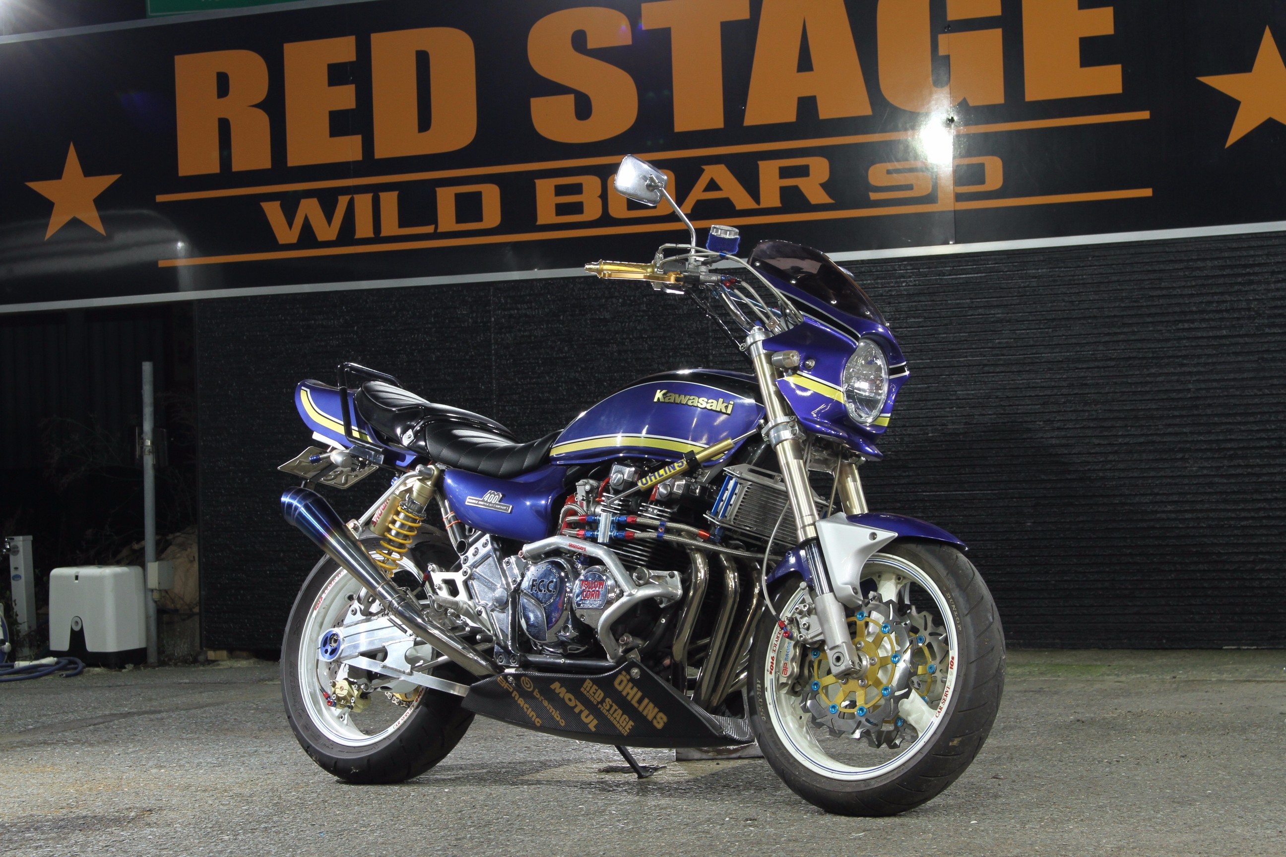 イカす単車topics 趣味のゼファーいじりが気が付いたらココまで進化してしまった Redstagewildboarsp I Q Japan